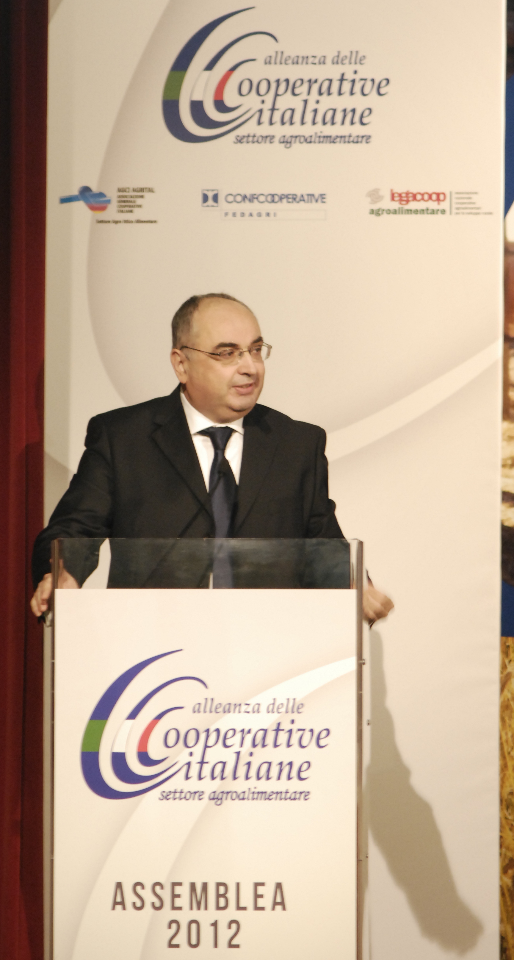 Maurizio Gardini è presidente dell’Alleanza delle coop italiane, settore agroalimentare