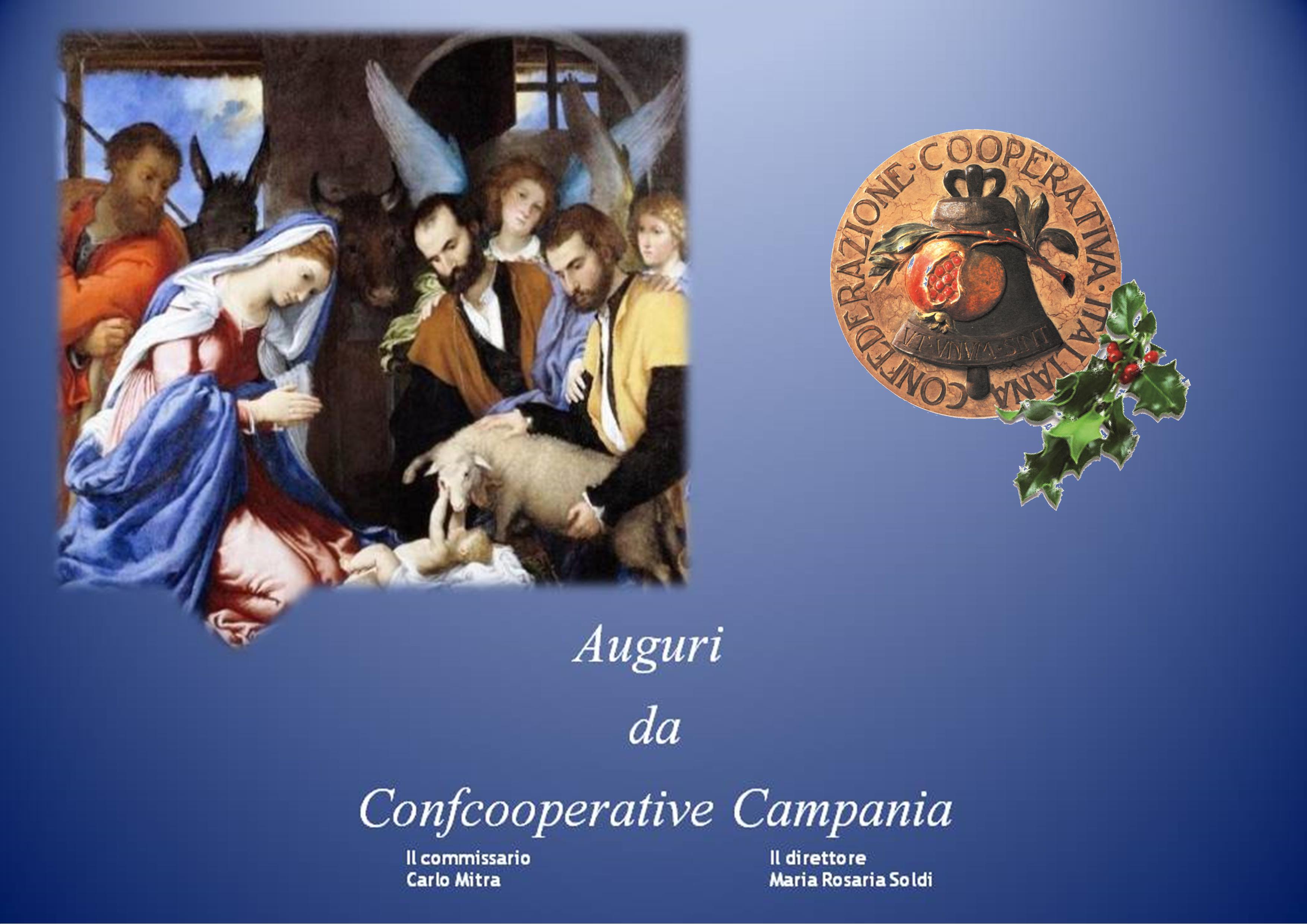 Natale 2013: Auguri da Confcooperative Campania